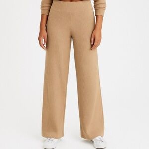 Abercrombie & Fitch Camel Waffle Knit Lounge set